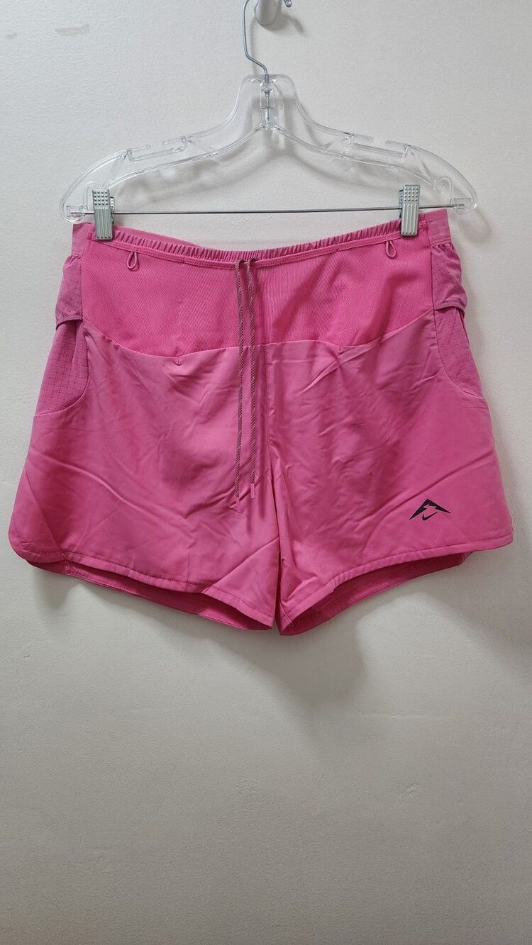 Nike Trail second sunrise 5" dri-fit running shorts size M hiking gorpcore pink